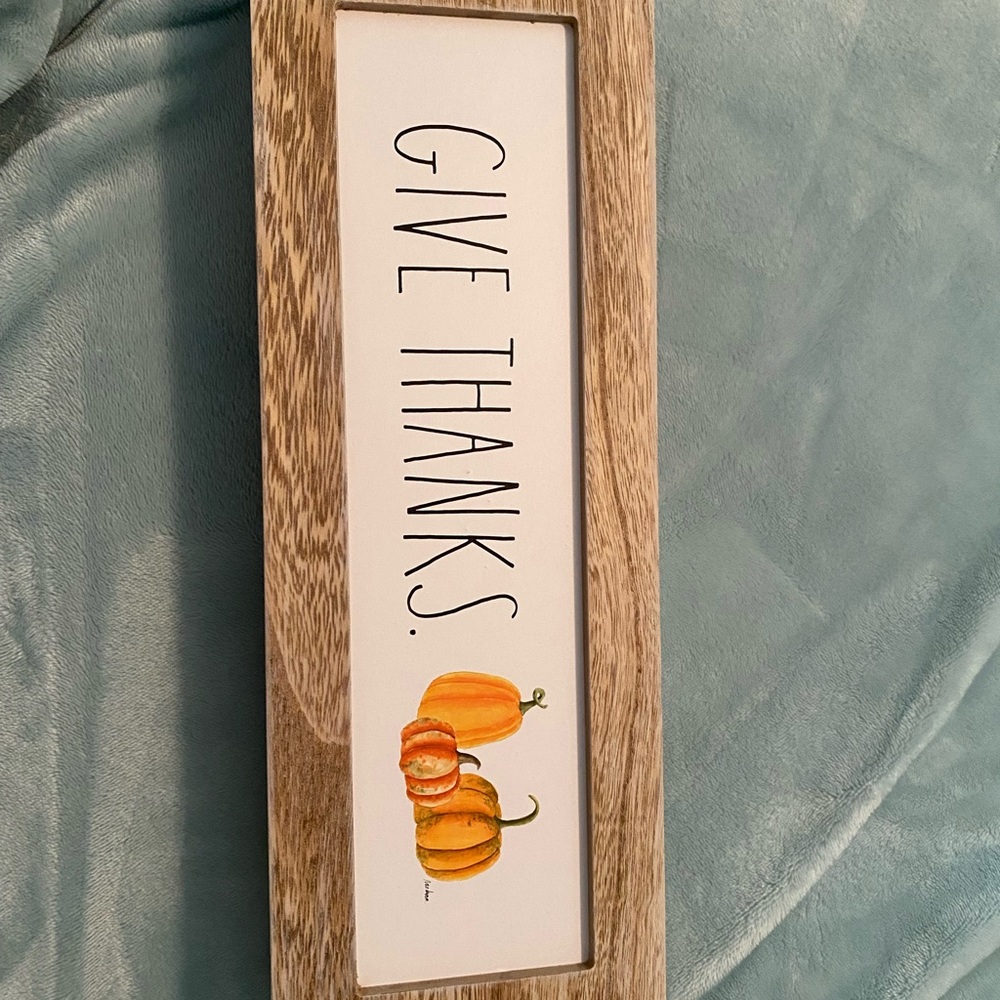 Rae Dunn wooden sign